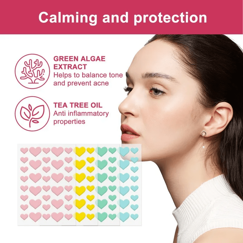 864PCS Cute Heart Shape Pimple - Skincare You review and price