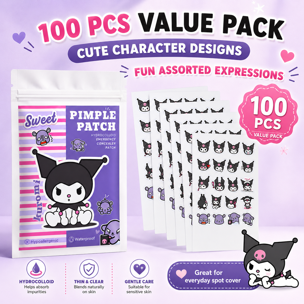 Hello Kitty Cute Pimple Patche - Skincare You review and price