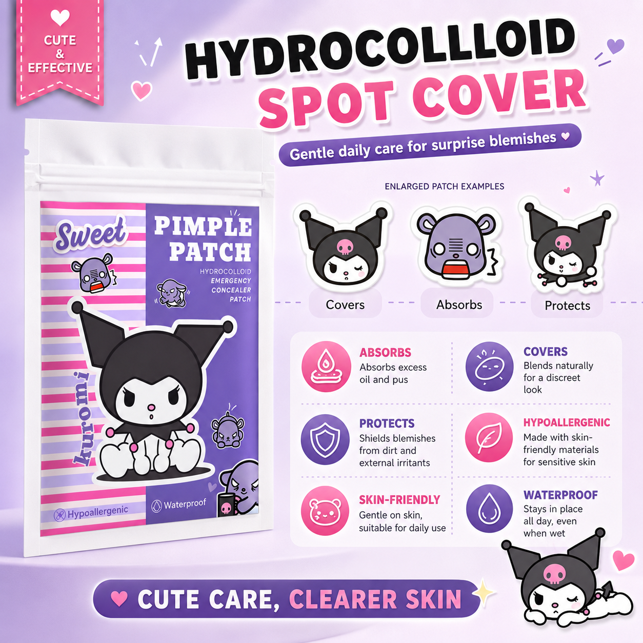 Hello Kitty Cute Pimple Patche - Skincare You review and price
