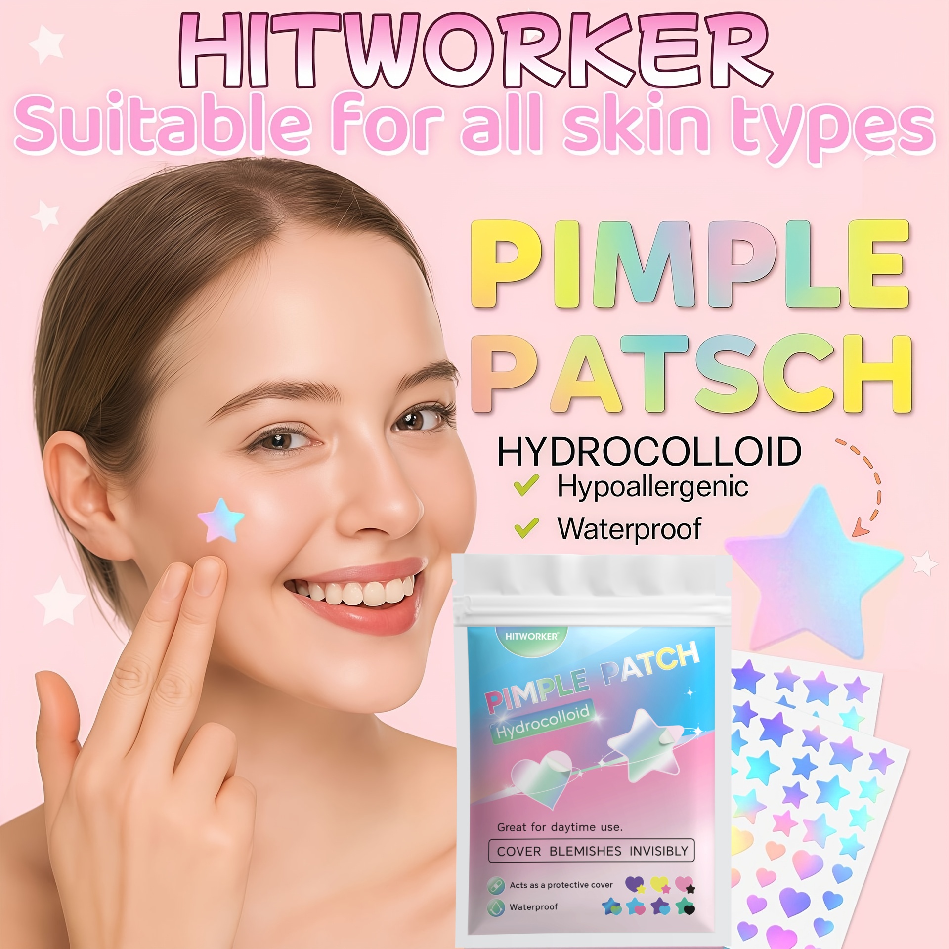 360pcs Colorful Acne Patches – - Skincare You review and price