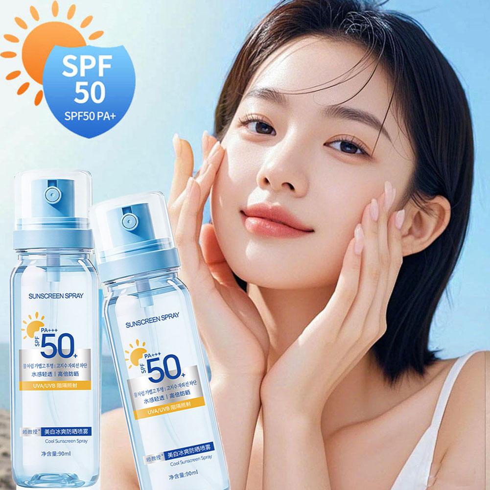 Portable SPF50+ Sunscreen Spra - Spf 50 Sunscreen review and price