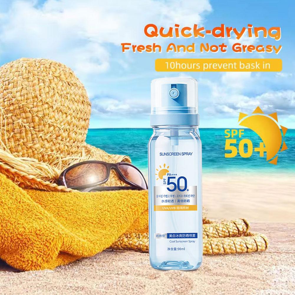 Portable SPF50+ Sunscreen Spra - Spf 50 Sunscreen review and price
