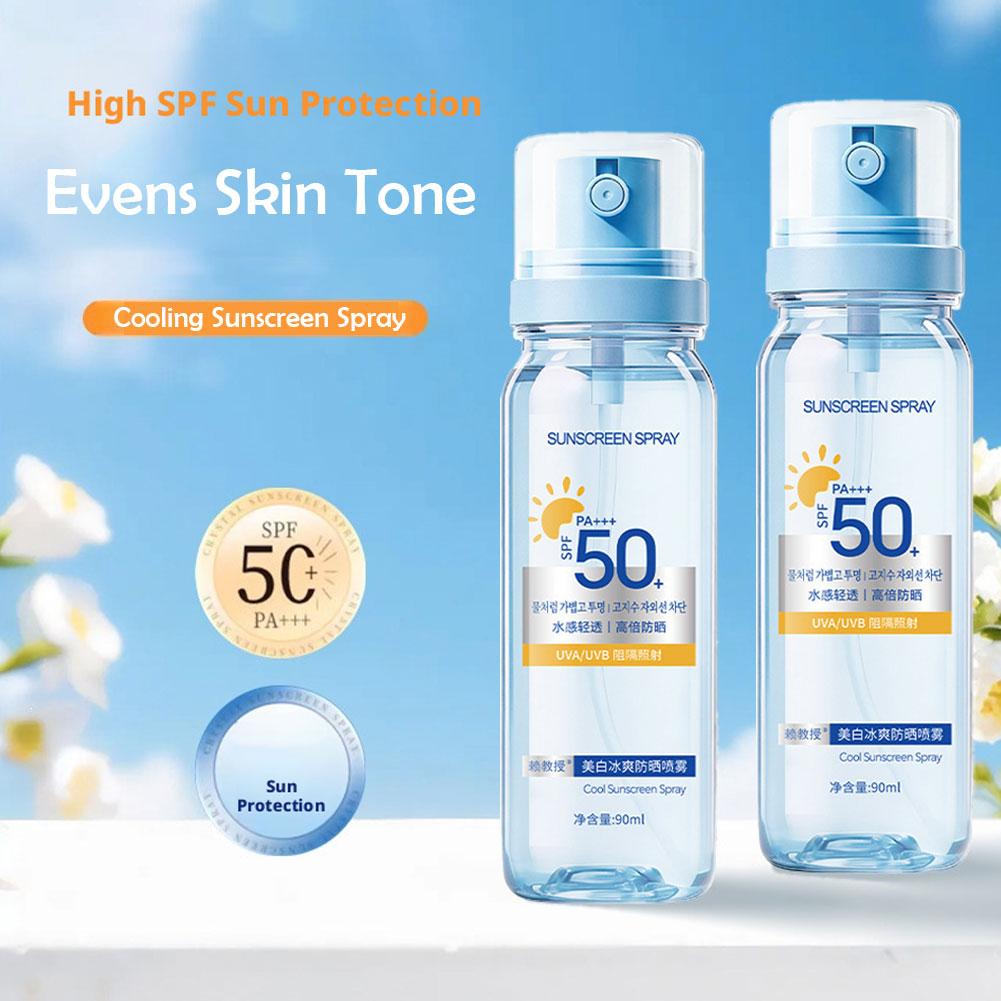 Portable SPF50+ Sunscreen Spra - Spf 50 Sunscreen review and price