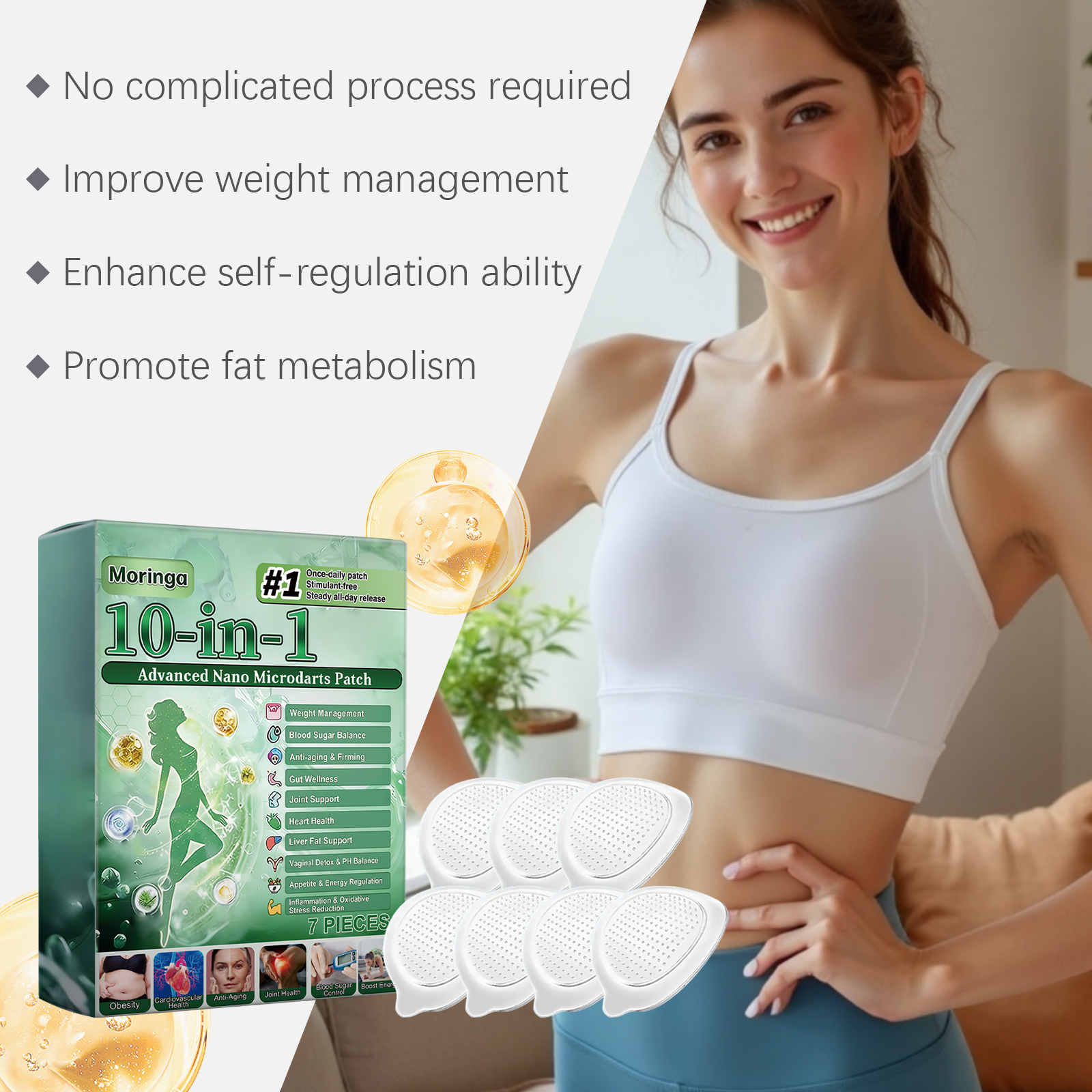 10in1 Moringa Microdart Patch  - Skincare You review and price