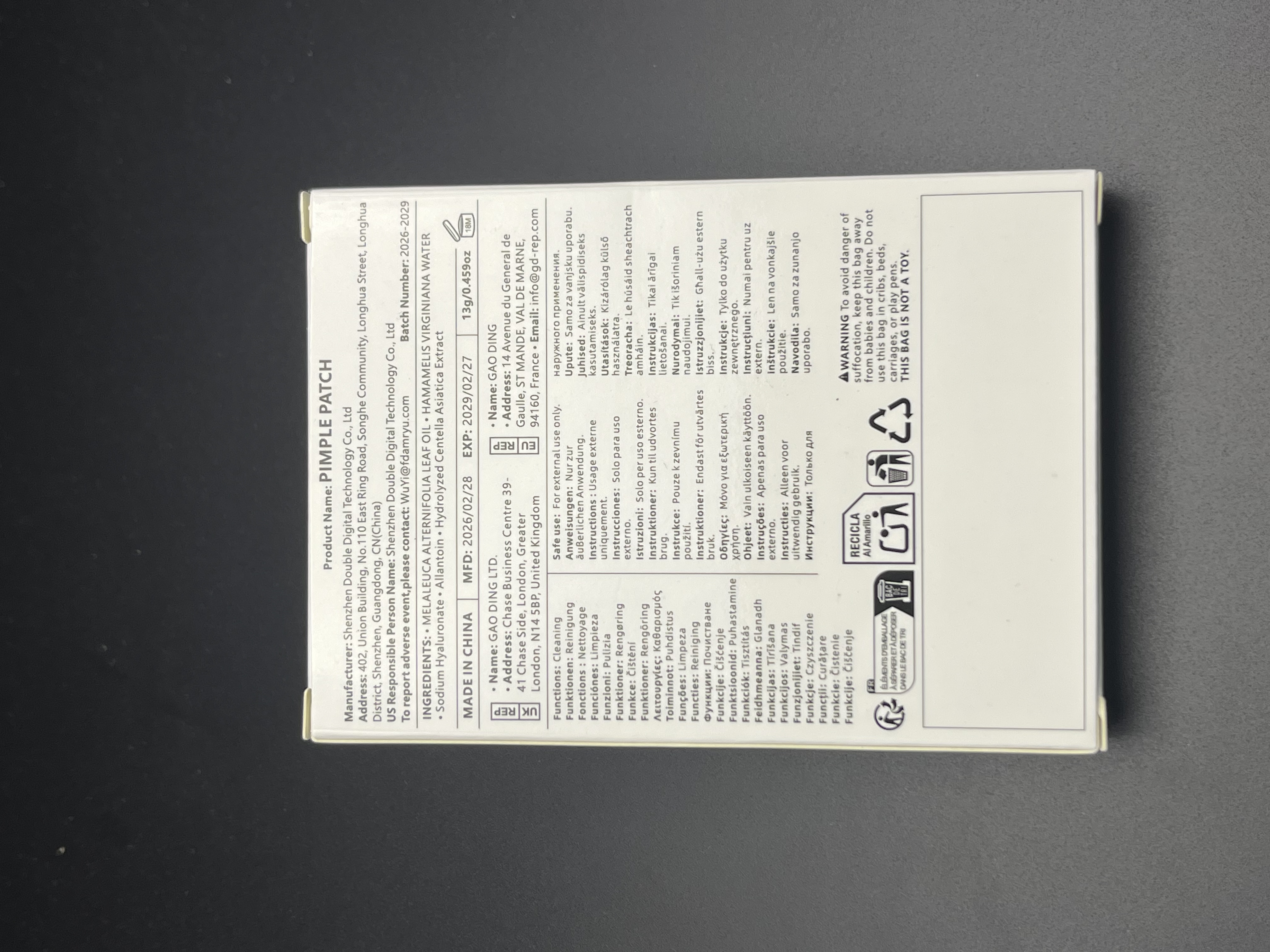 800pcs Salicylic Acid & Hydroc - Skincare You review and price