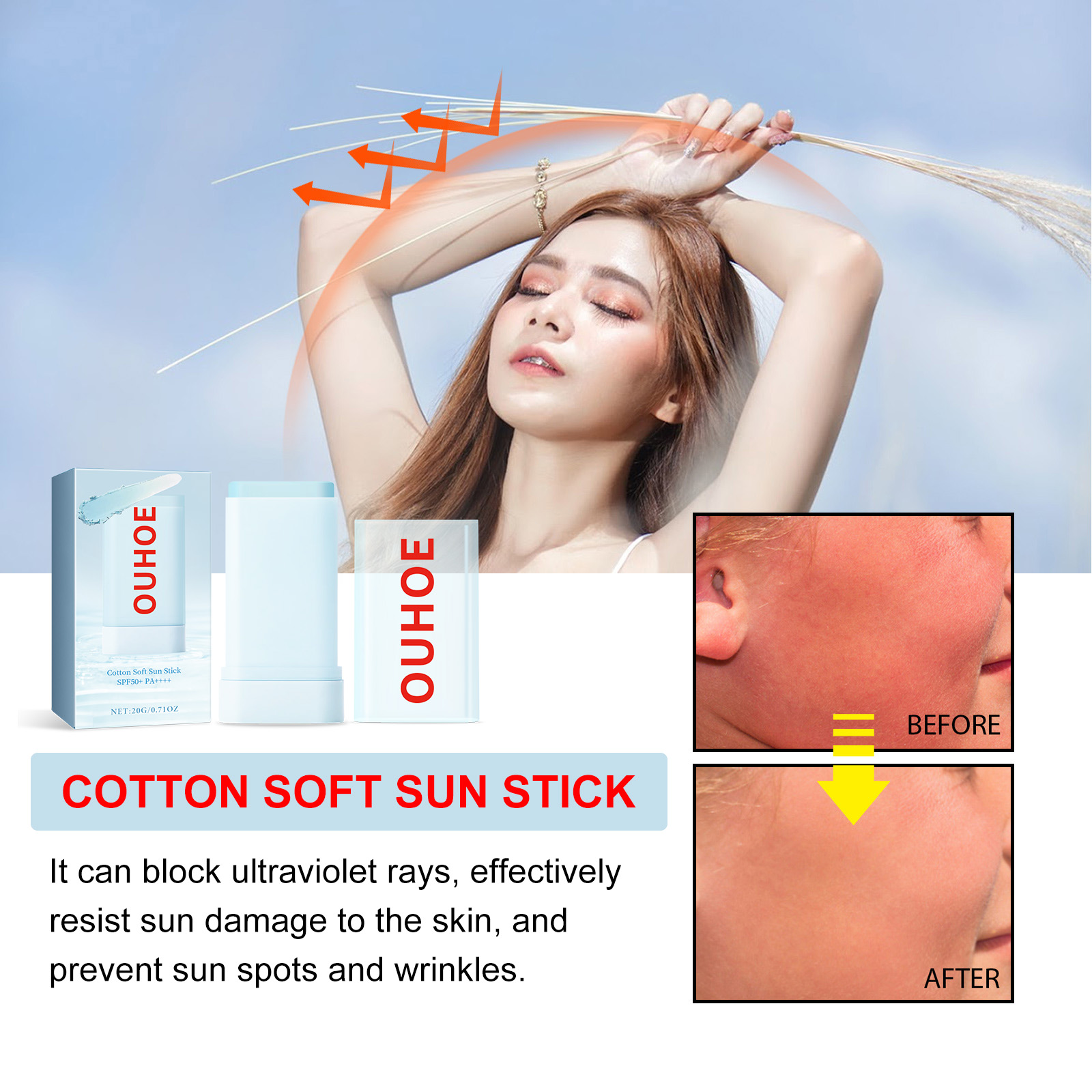 Portable Sunscreen Stick SPF50 - Spf 50 Sunscreen review and price