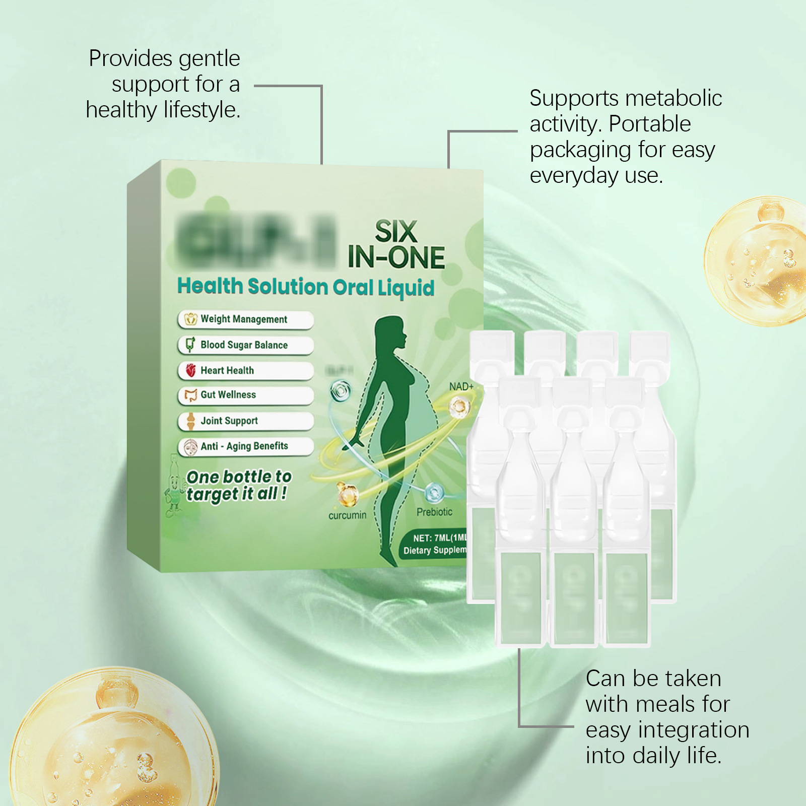 GLP-1 Six in One Slimming Drop - Skincare X7 review and price