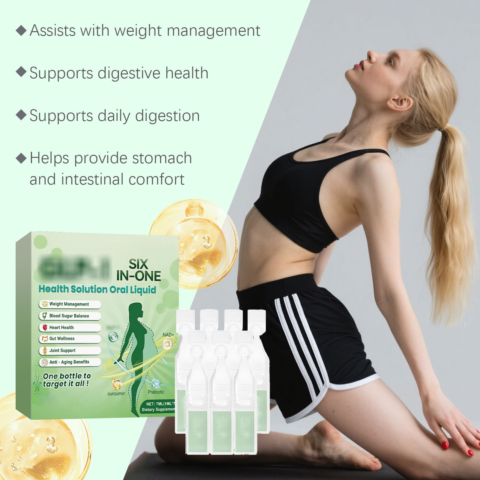 GLP-1 Six in One Slimming Drop - Skincare X7 review and price